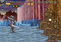une photo d'Ã©cran de Gaia Crusaders sur Arcade